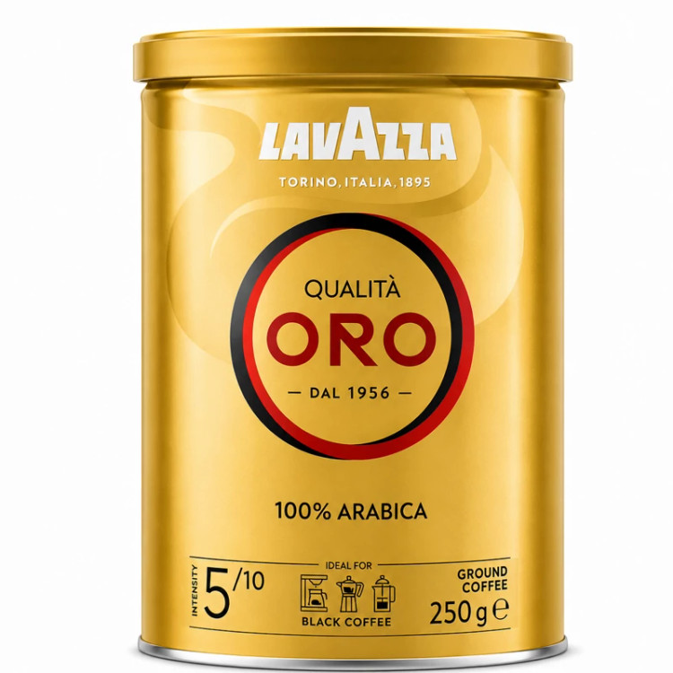 قهوه آسیابشده لاواتزا مدل Qualità Oro وزن ۲۵۰ گرم