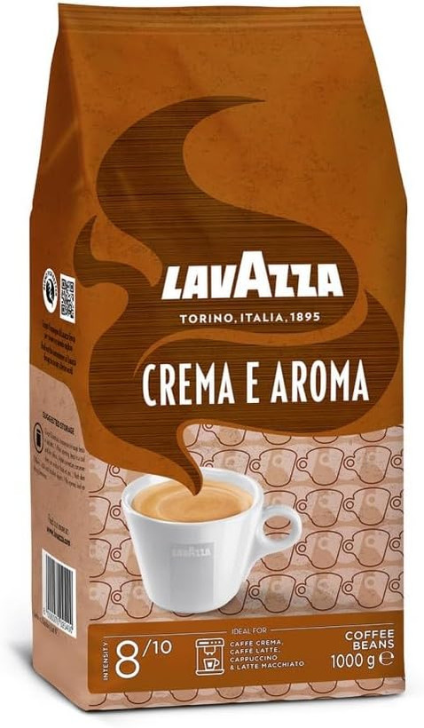 دانه قهوه لاواتزا مدل Crema e Aroma وزن ۱ کیلوگرم