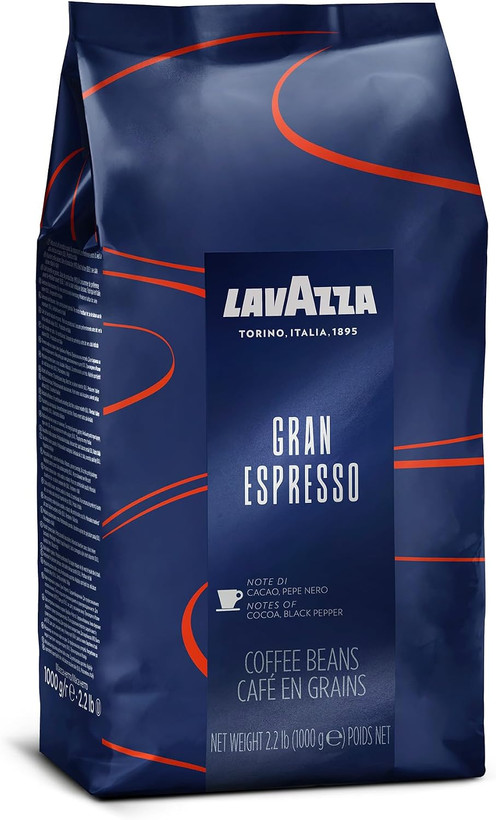دانه قهوه لاواتزا مدل Gran Espresso وزن ۱ کیلوگرم