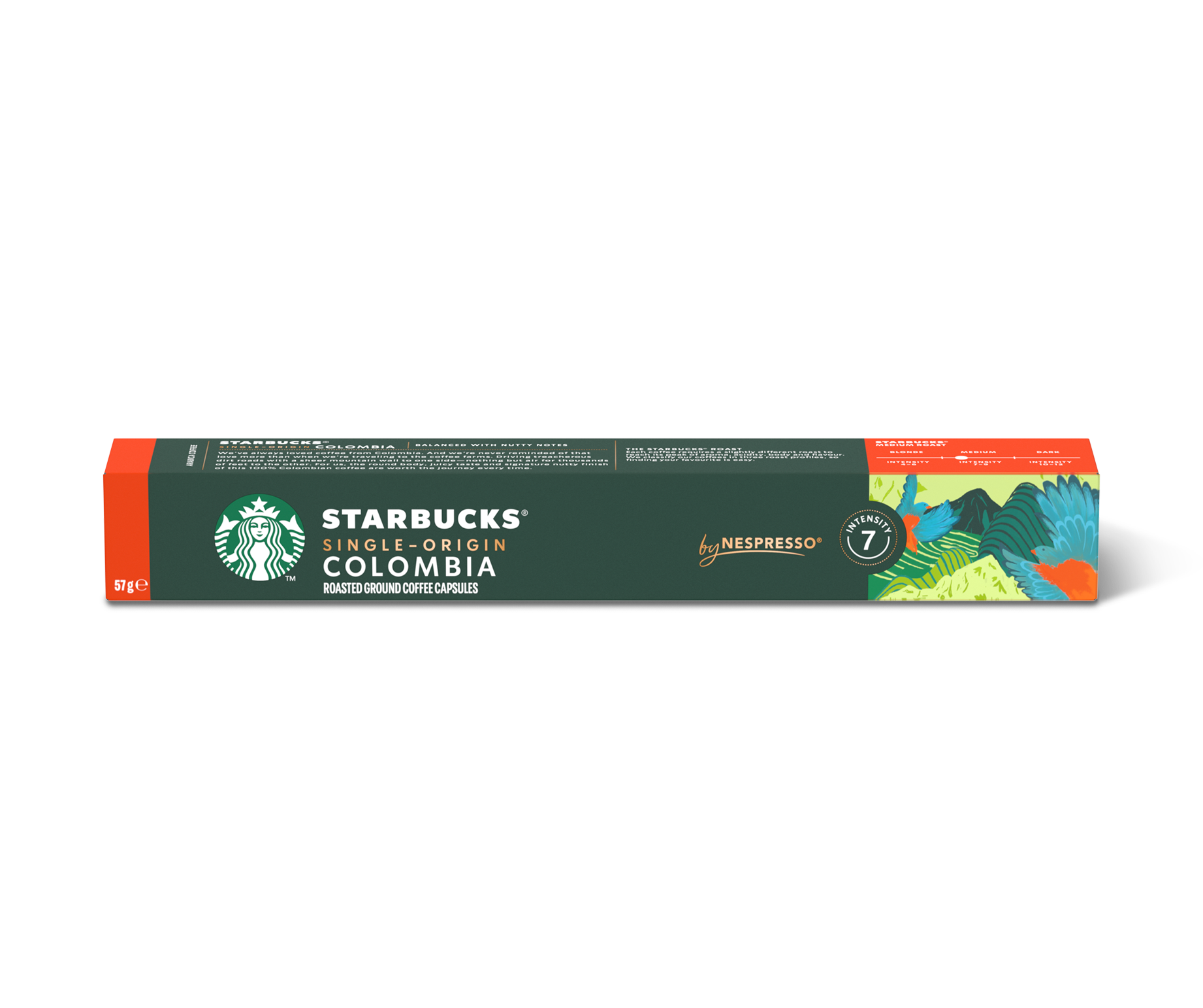 کپسول قهوه استارباکس مدل Single-Origin Colombia، بسته ۱۰ عددی