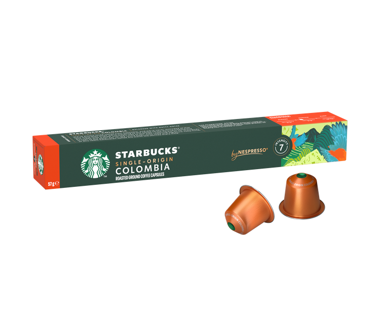 کپسول قهوه استارباکس مدل Single-Origin Colombia، بسته ۱۰ عددی