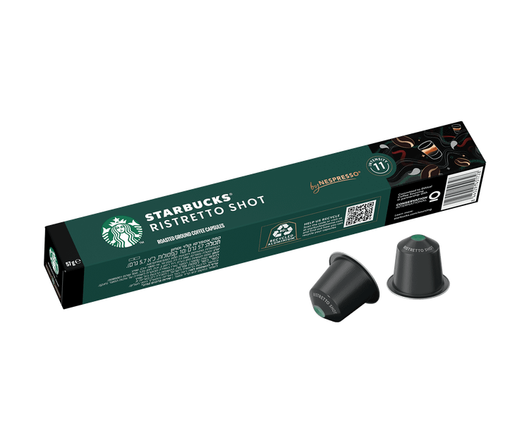 کپسول قهوه استارباکس مدل Ristretto Shot، بسته ۱۰ عددی