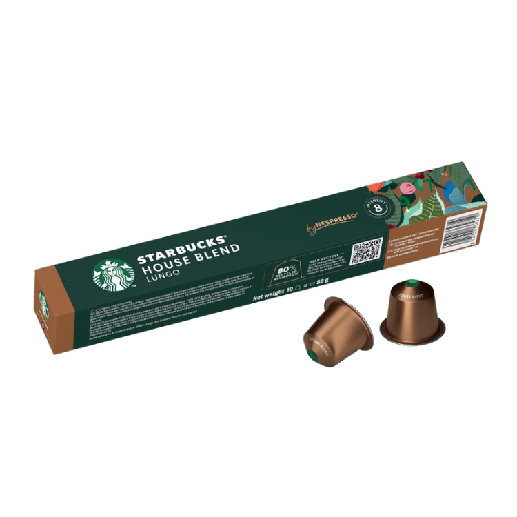 کپسول قهوه استارباکس مدل House Blend، بسته ۱۰ عددی