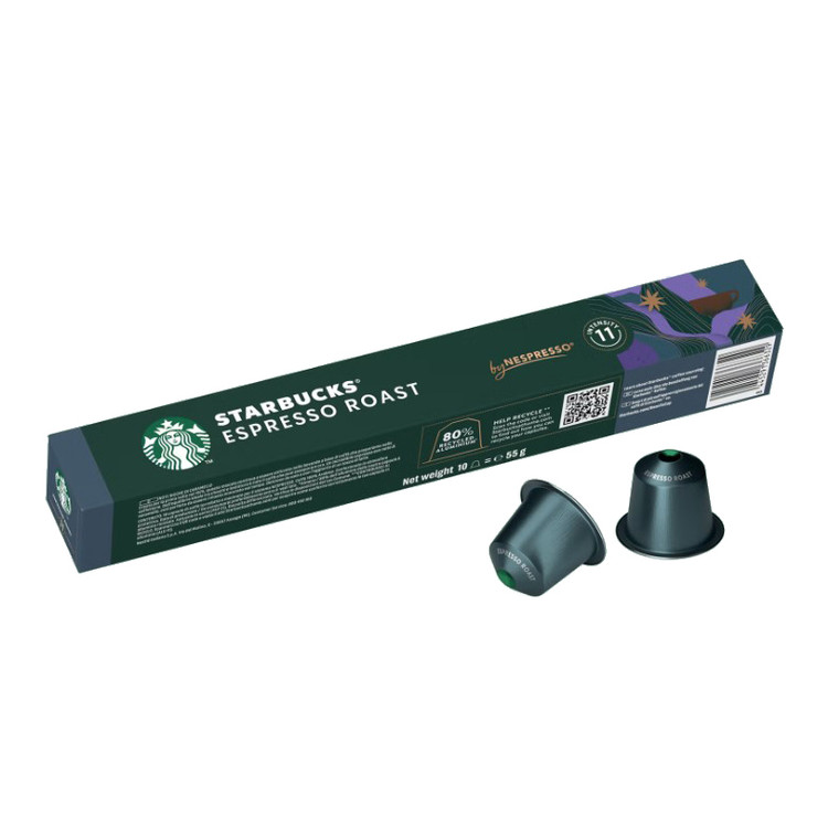 کپسول قهوه استارباکس مدل Espresso Roast، بسته ۱۰ عددی